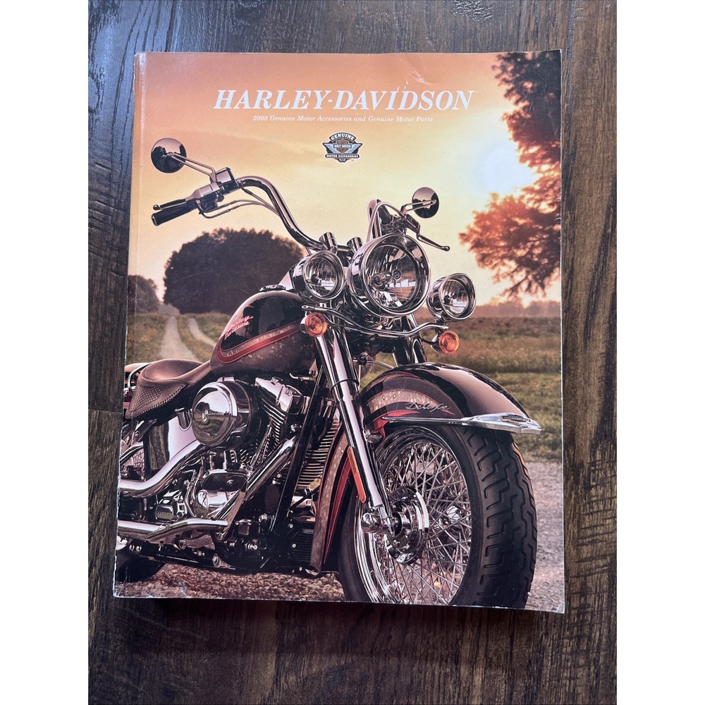 2008 Harley Davidson Genuine Parts and Accessory Catalog Soft Cover 832 Pages